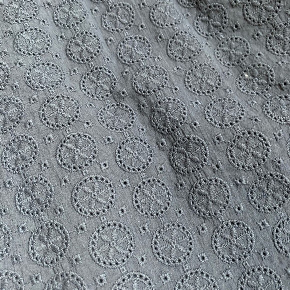 Zara Navy eyelet dress summer dress halter with pockets size small - Picture 4 of 7